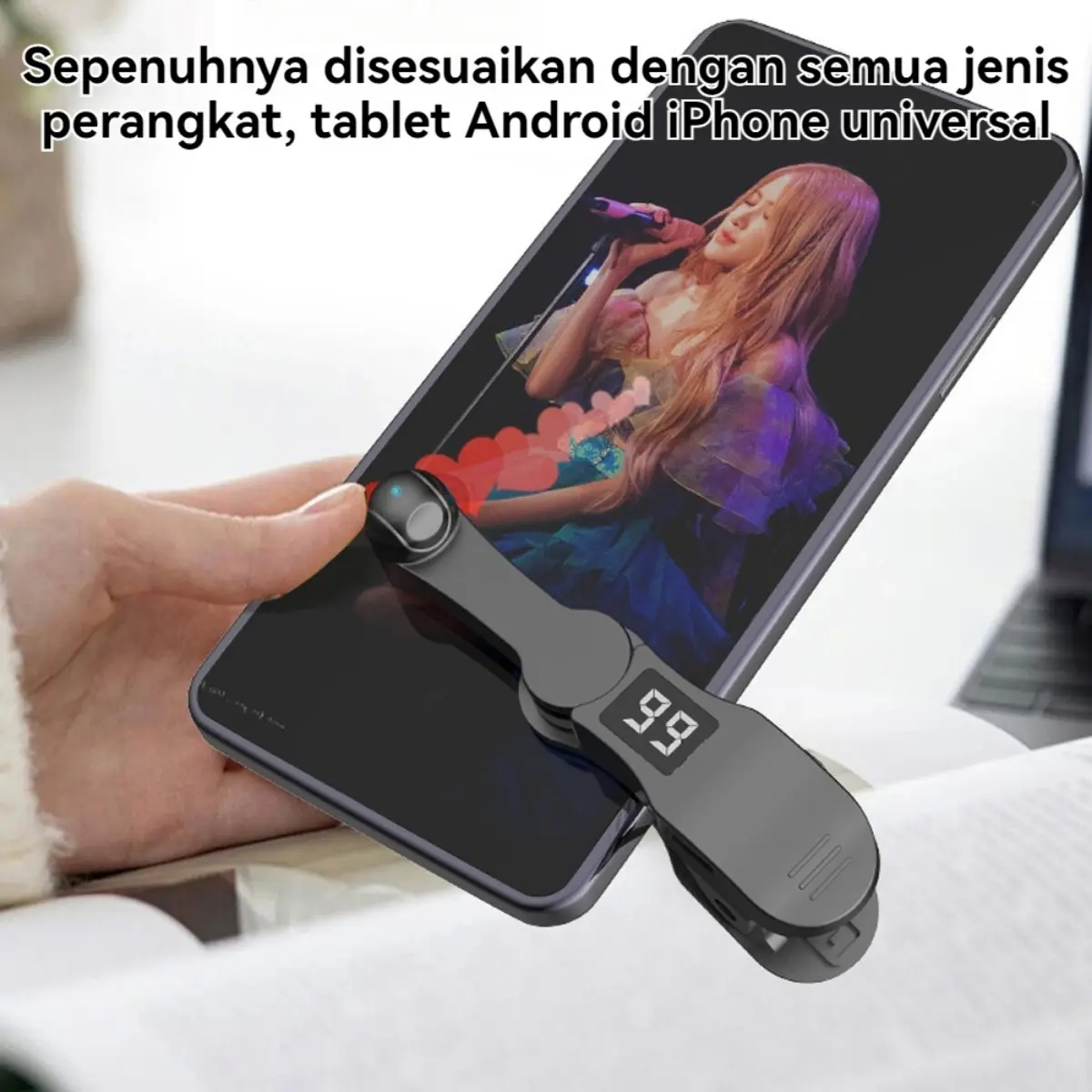 Layar Ponsel Game Clicker Otomatis Senyap, Tanpa Merusak Layar, Mensimulasikan Mesin Klik Fisik dengan Jari, Mempermudah Permainan, Efisien dan Tahan Lama untuk Pengalaman Gaming yang Lebih Lancar dan Nyaman