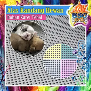 Karpet Karet Alas Tatakan Kandang Hewan Anjing Kucing Kelinci Sugar Glider Kura-Kura Guinea Pig