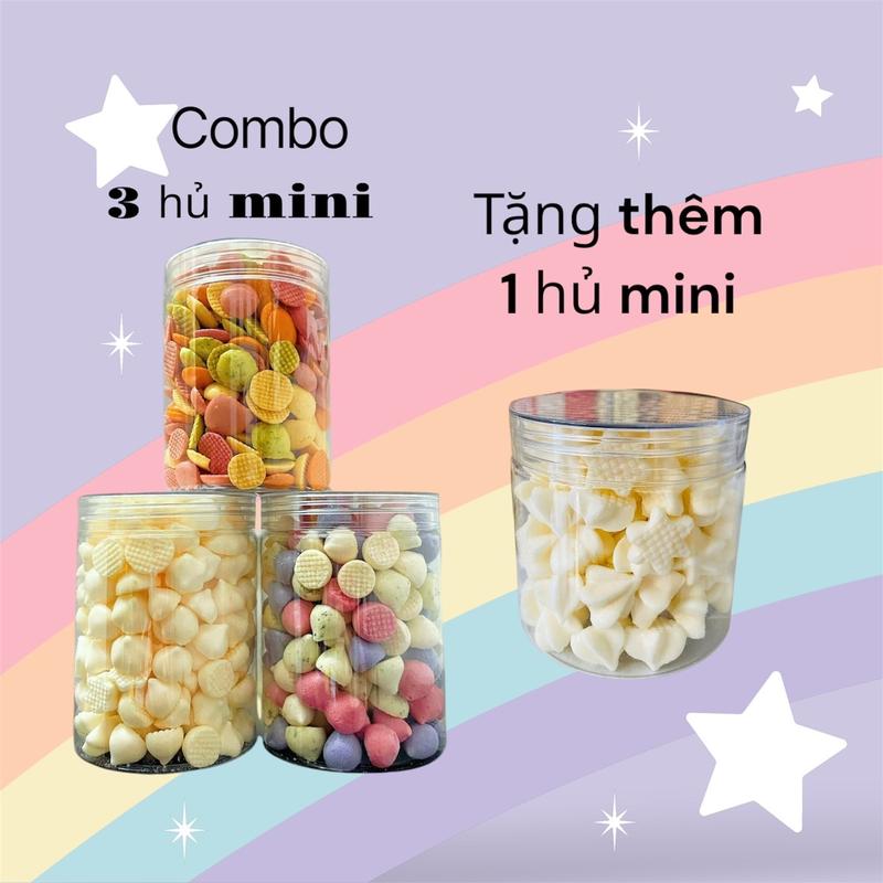 Product Introduction of Combo 3 hộp bánh mini đủ vị trái cây - SC Trái Cây - Rau củ ( ăn dặm cùng mẹ min ) Food cake ăn vặt snackh banh keo banh  gaun 8