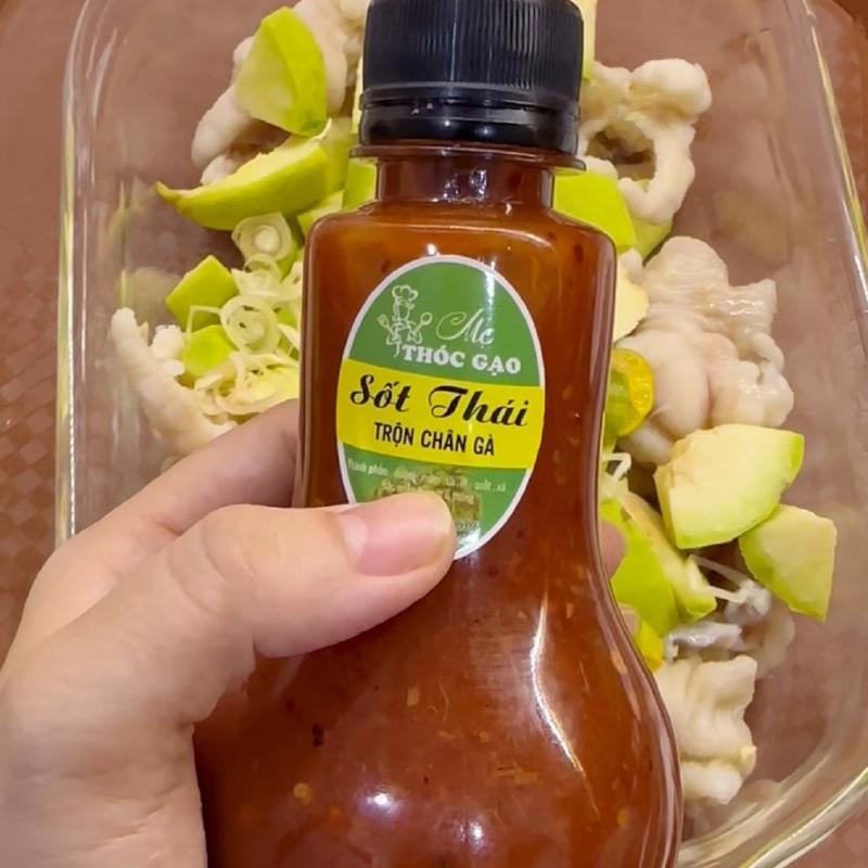 Nước Sốt THÁI TRỘN CHÂN GÀ VÀ TÔM SỐT THÁI