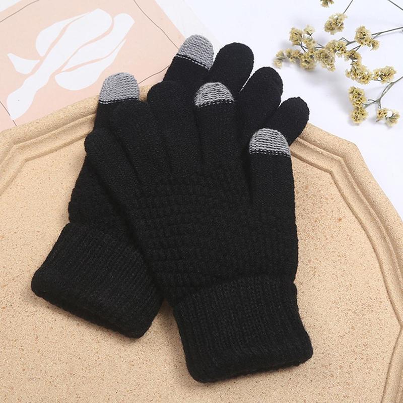 Product Introduction of Kids Winter Gloves, Chenille Knit Kids Gloves With Fleece Lining, Boys Touchscreen Toddler Gloves For Teens, Girls And Boys 18