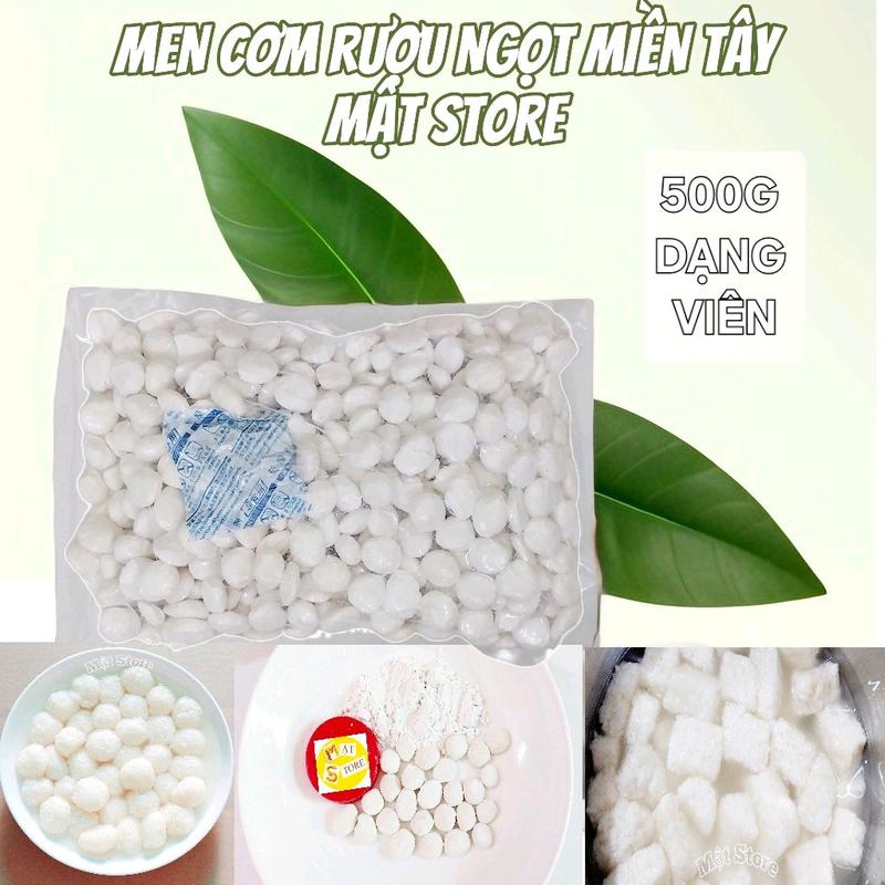 500g Men cơm rượu ngọt miền tây Mật Store dạng viên