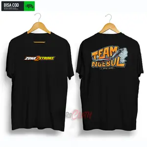 Kaos Baju Keren Distro 2023 ZONA 2 STROKE LOVERS TEAM NGEBUL Atasan laki laki Remaja Pria Wanita Cewek Cowok Dewasa Kekinian Terbaru Fit Nyaman