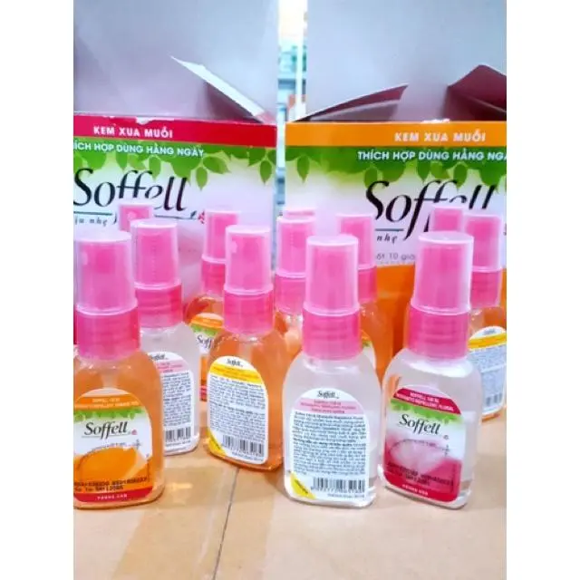 [Hàng chuẩn công ty, có hóa đơn đỏ] Soffell xịt 30ml và 80ml (xịt chống muỗi trong 8 giờ) 5