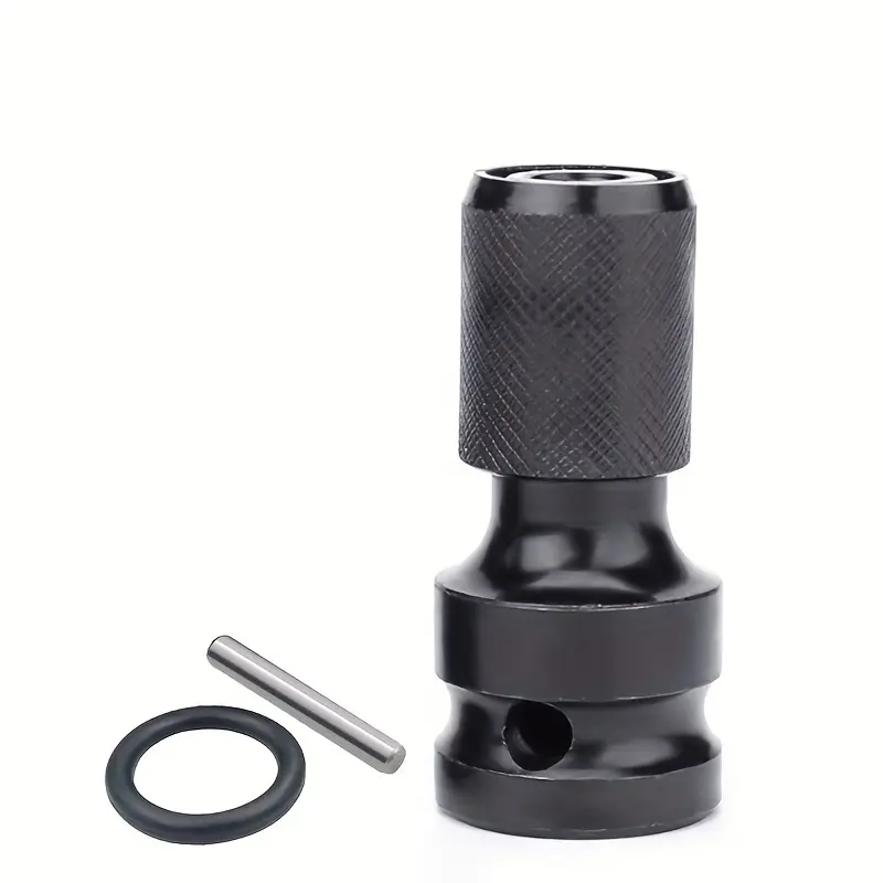 Electric wrench socket, Universal Adaptive Wrench Adapter Socket Ratchet Torque Wrench Adapter 1/2 Inch Square to 1/4 Inch Hex Ratchet Socket Converter