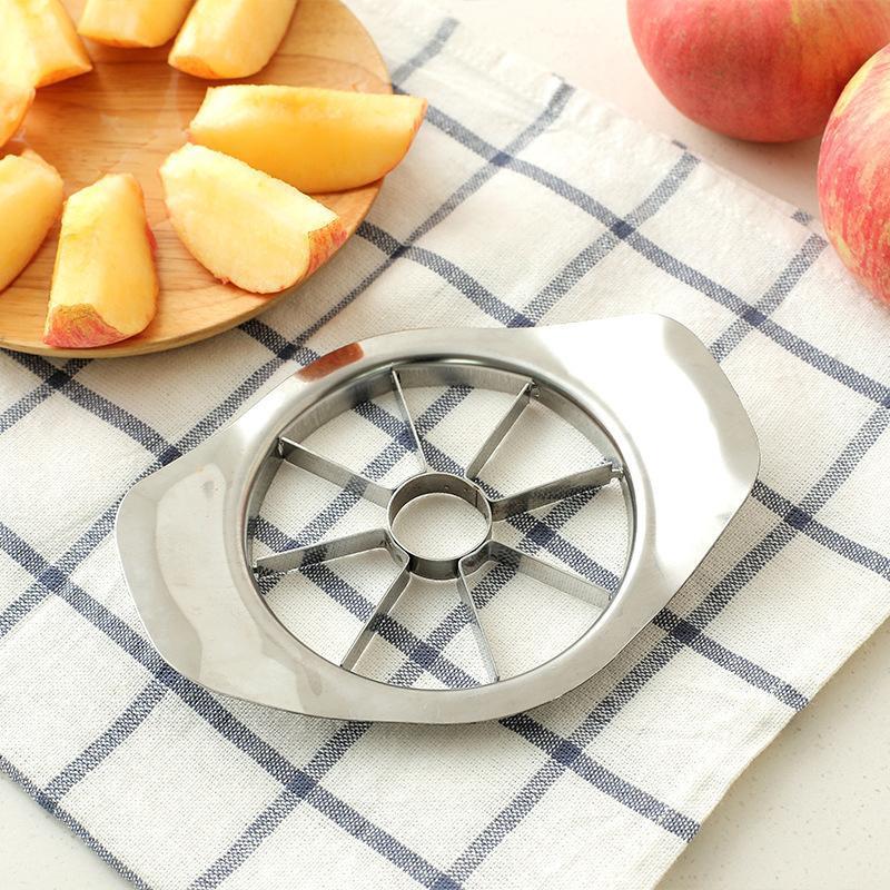 Stainless Steel Apple Slicer Fruit Cutter Fruit Cutter Stainless Steel 3-In-1 Stainless Steel Apple Corer Peeler Apple Cutter With 8 Blades For Cutting Fruit And Vegetables