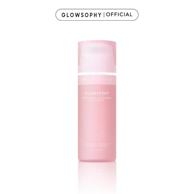 [Promo] Glowsophy Watermelon Brightening Moisturizer 100g 30g Skin Barrier Niacinamide Gel Day and Night Skincare 4UR 3