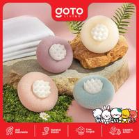 Gambar (Best Offer) Goto [COD] Fome Sponge Bath Shower Puff Spons Mandi Badan Pengangkat Daki - BLUE dari Goto Living Kota Tangerang 2 Tokopedia