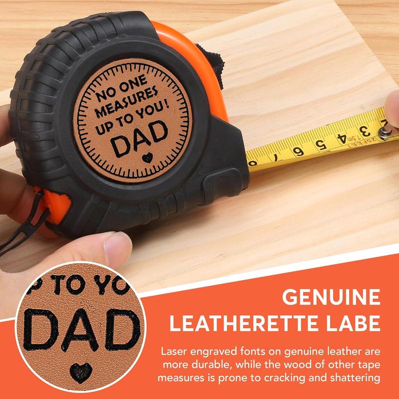 Product Introduction of Tape Measure, 1 Count Carpenter Gift, Ideal Christmas Gift, Tape Measure Tool for Dad and Grandpa, Office Measuring Supplies 3