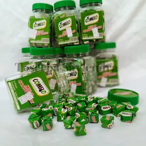Comelo candy cube isi 50pcs / permen comelo cube toples / permen Comelo toples isi 50