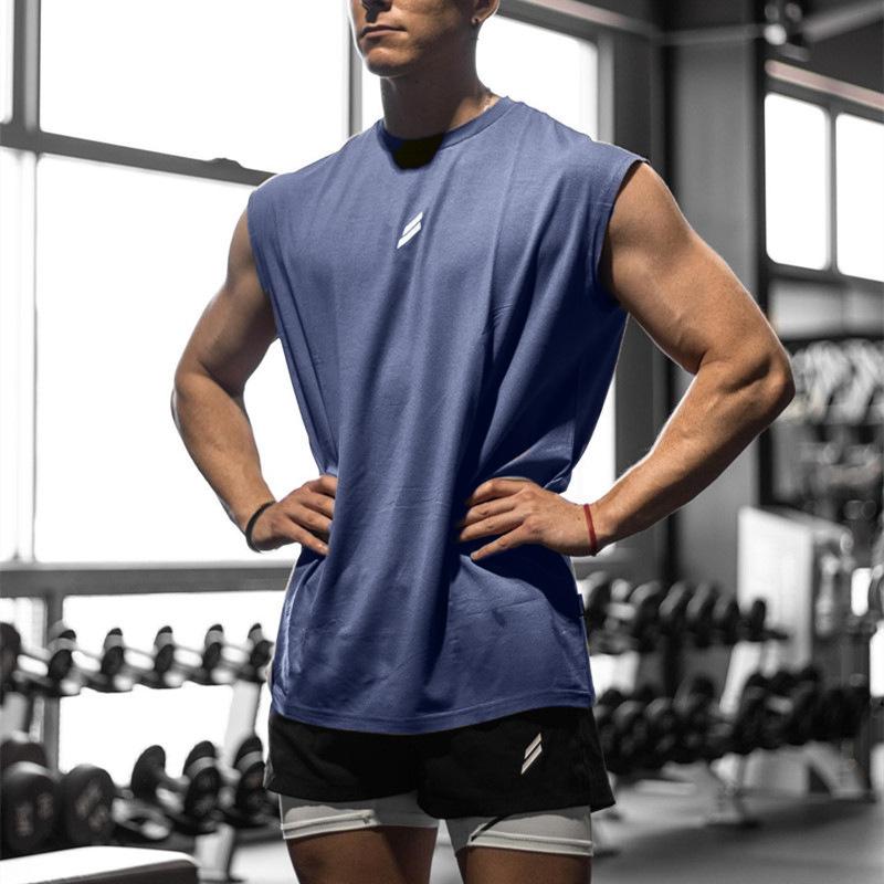 Product Introduction of NEW Summer Fitness Sports Tank Top Men Breathable Loose Mesh Training Sleeveless T-shirt Quick Drying vest male Fitness Clothing 2