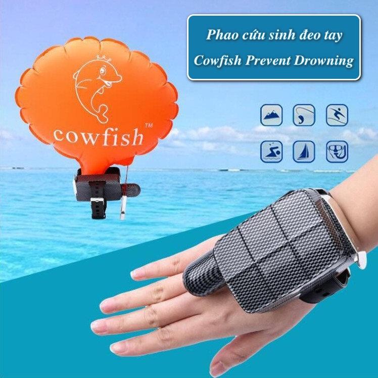 Phao cứu sinh khẩn cấp đeo tay Cowfish Prevent Drowning - Home and Garden 0