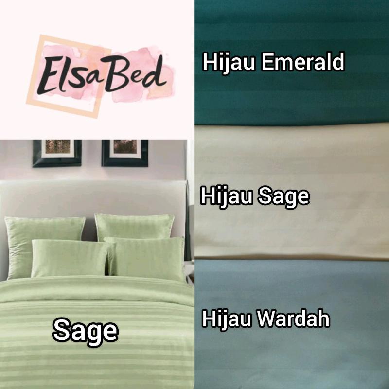( Tinggi = 35 cm ) Lebar = 200,180,160,140, Sprei Hotel Microtencel Paling Adem Gramasi Tertinggi Seprai Pakai Karet Anti Geser 2