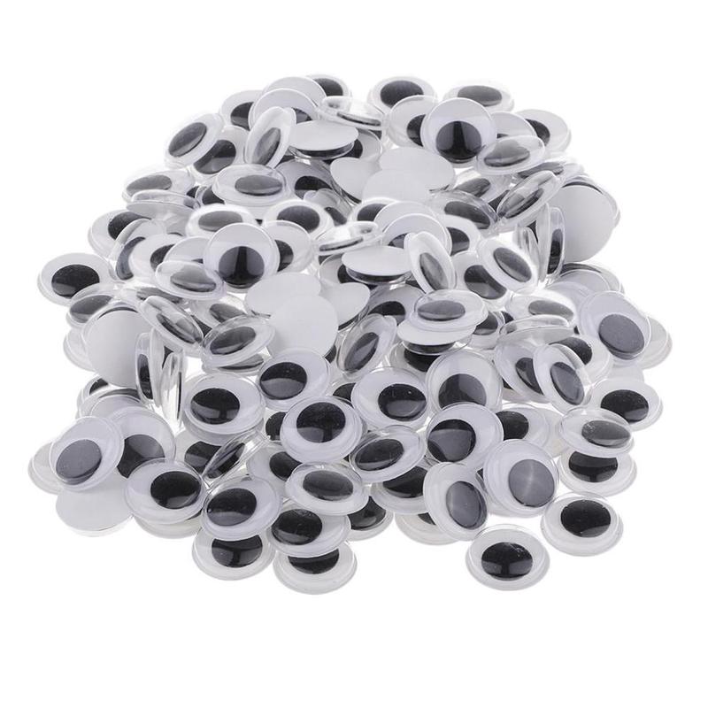 Product Introduction of Handmade Crafts Embellishments Self-Adhesive Wiggle Eyes 1