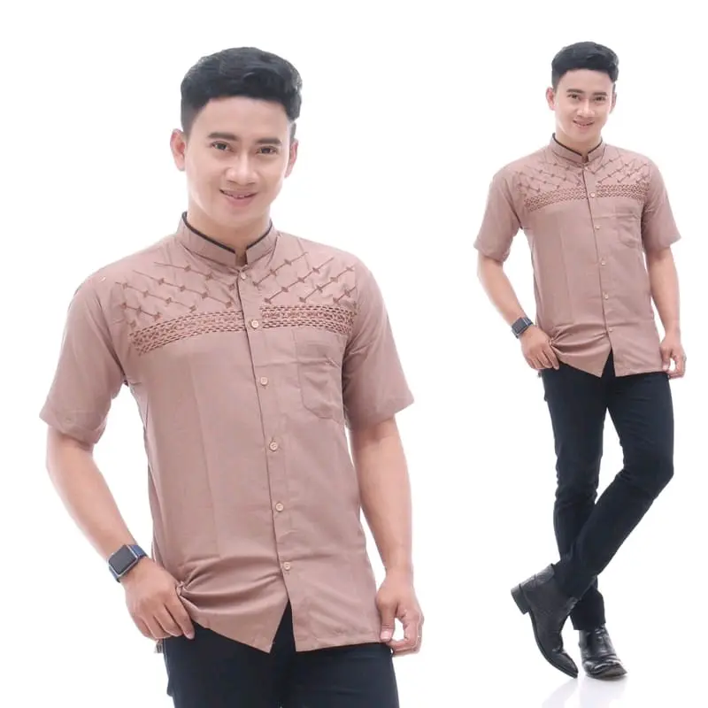 koko Big size jumbo xxl xxxl koko bordir Dewasa lengan pendek znd collection10 Katun Katun 6