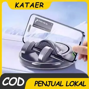Car Phone Holder Rotasi 360 Dudukan Suction Dashboard Anti Goyang untuk HP dan Smartphone