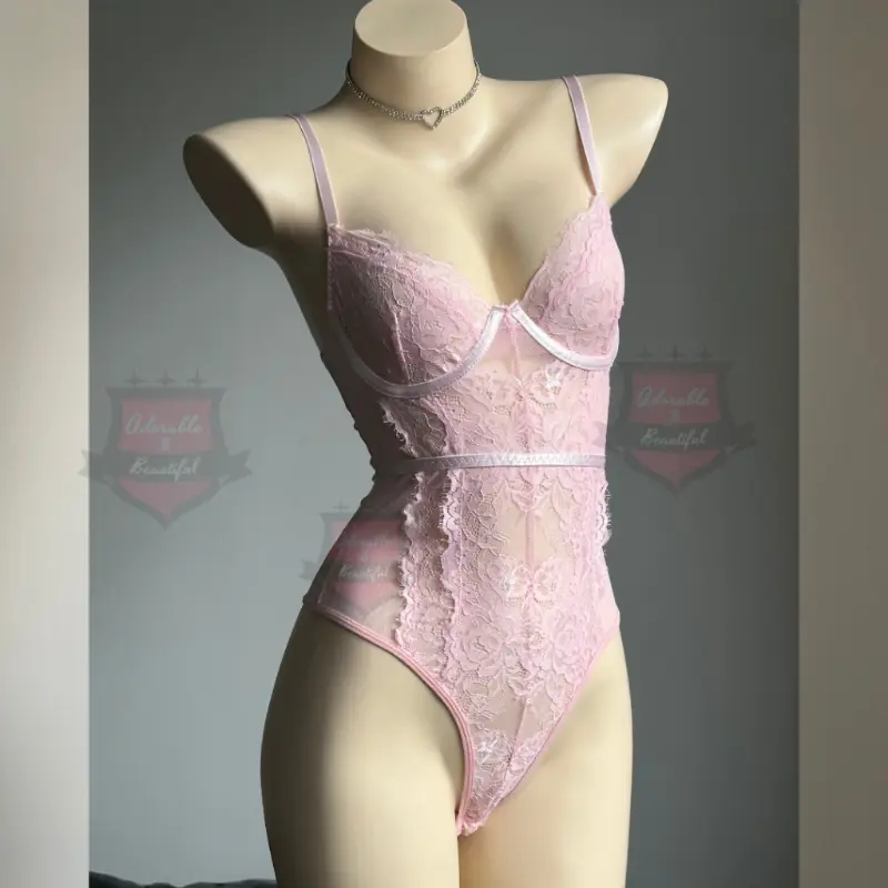 [Tổng Hợp] Bodysuit Đen Thun Tay Dài Lưới Cut Out Sexy Quyến Rũ, Áo Liền Thân Dây Ôm Body Hở Ngực [AdorablexBeautiful] 8