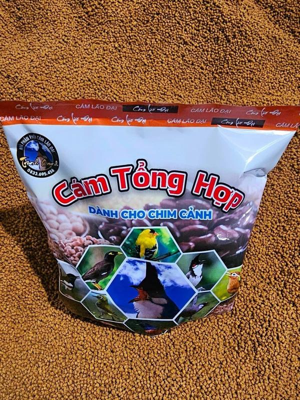 COMBO 3 Cám tổng hợp Lão Đại 1kg - Cám dành cho tất cả các loại chim cảnh