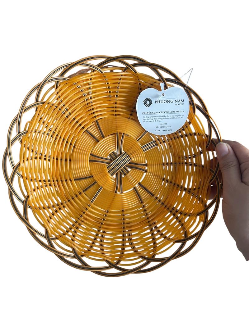 Product Introduction of Đế nồi cơm ( rổ đan đa dụng ) có nhiều kích thước từ 22cm đến 27,5cm 8