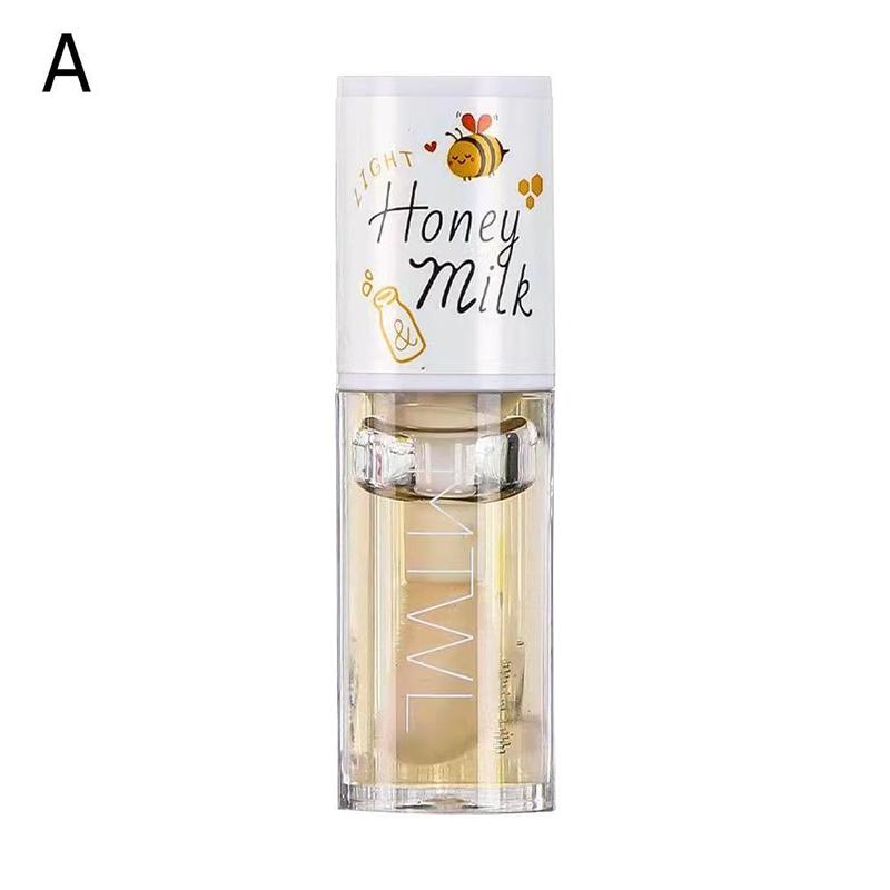 Product Introduction of Long Lasting Moisturizing Lip Oil Honey White Peach Lip Oolong Lines Desalination Tender Repair Moisturizing Cosmetics 16