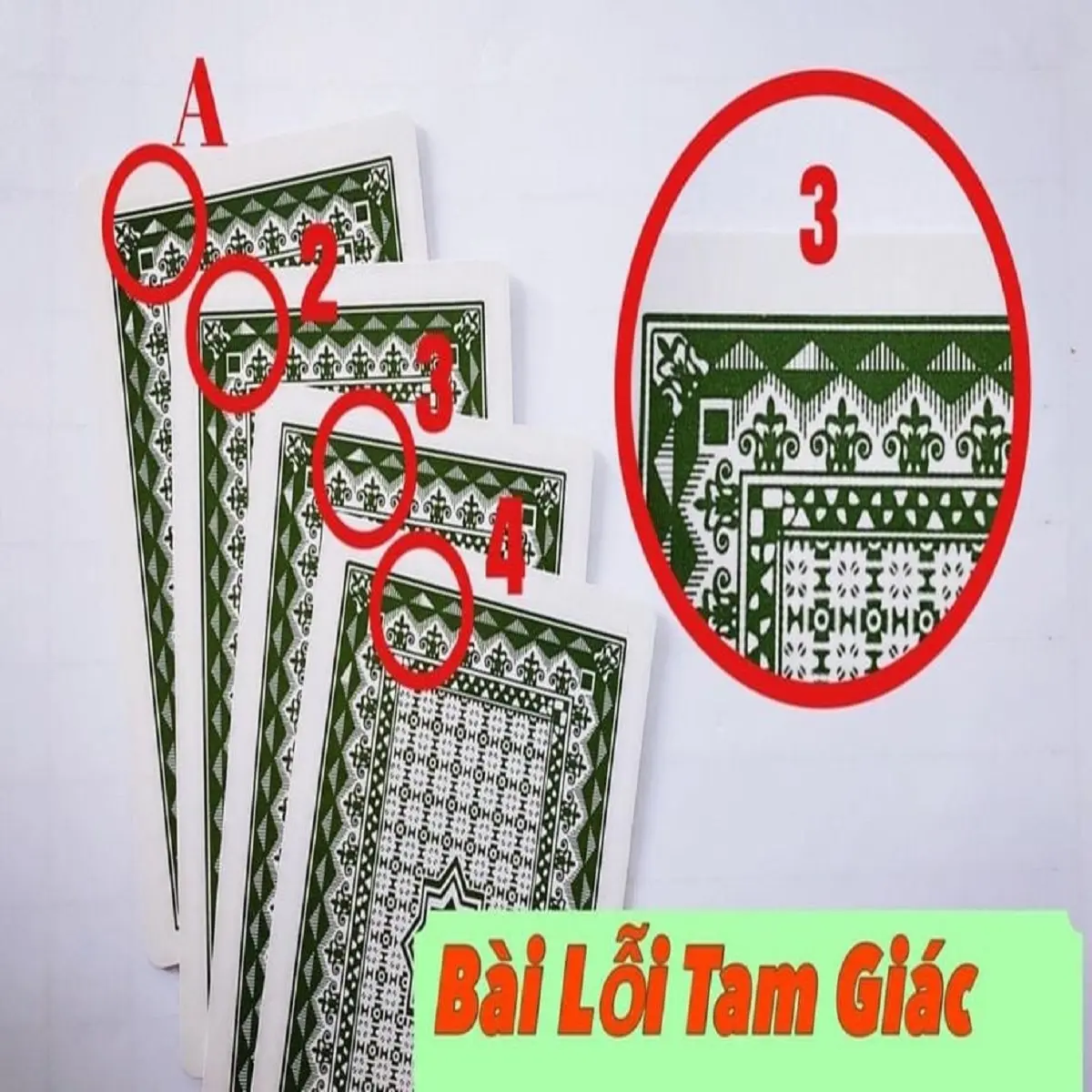 Com bo 10 bộ bài dấu tam giác giá siêu rẻ - Bài cứng đẹp