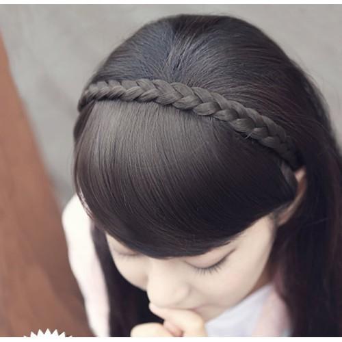 Bờm Cài Tóc Tết Bện Tóc Giả