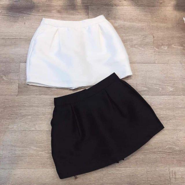 Chân váy tafta Lisa.Bigsize dáng ngắn có chun lưng và lót quần bảo hộ dành cho nữ Women chân váy  tafta Voi Voan 3