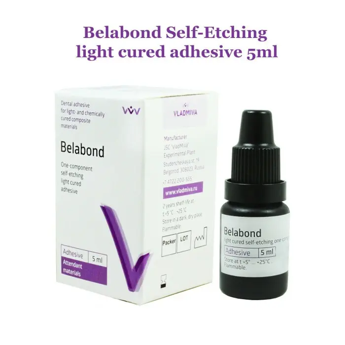 Self Etching Light Cured Adhesive Bonding 5ml Belabond 1
