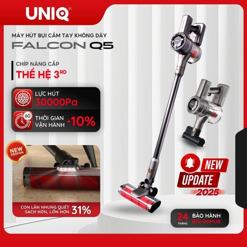 [UNQ] Máy Hút Bụi Cầm Tay Không Dây FALCON Q5 Gia Đình Mini Pin Sạc Hút Giường Đệm Sofa Xe Hơi Lực Hút Mạnh Làm Sạch