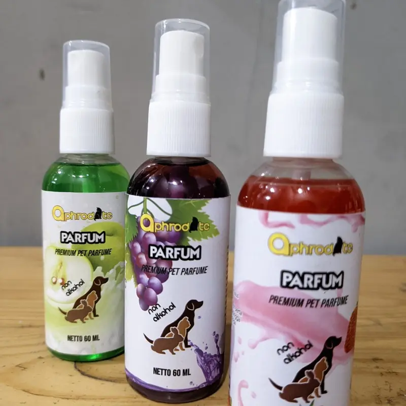 PARFUM KUCING AMAN DIJILAT MINYAK WANGI KUCING TAHAN LAMA PEWANGI ANTI BAU KUTU DAN JAMUR KITTEN MURAH GRATIS ONGKIR 60ML 3