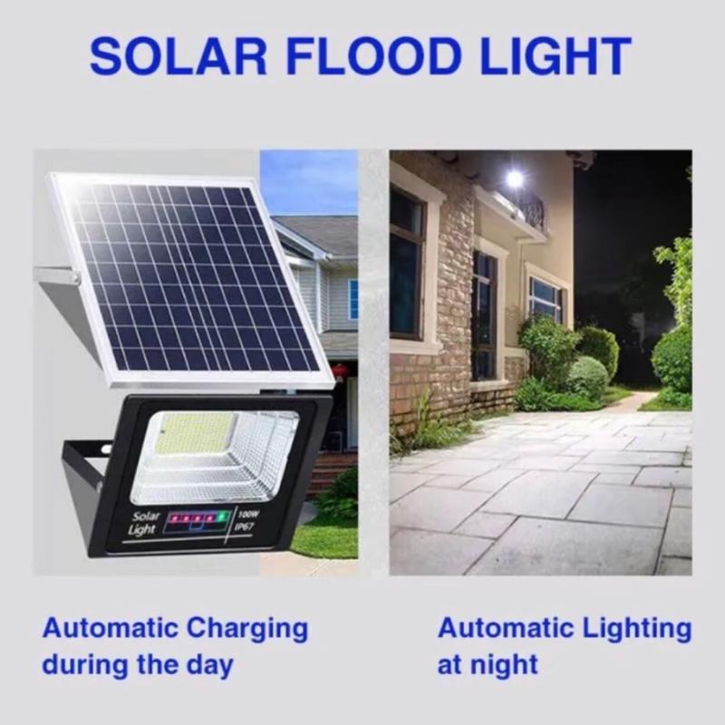 COMBO 2 ĐÈN PHA NĂNG LƯỢNG MẶT TRỜI 1500W có báo pin thế hệ mới 2