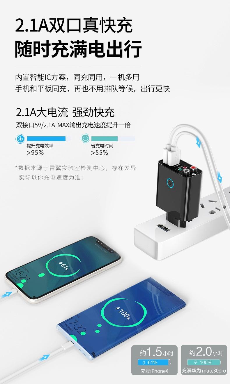 Product Introduction of Thiết Bị Thu Phát Bluetooth Đa Năng Chuẩn Châu Âu Chuyển Đổi Âm Thanh Không Dây Kết Nối Đa Phương Tiện Hỗ Trợ Khe Cắm Thẻ Nhớ TF Và Ổ Đĩa USB Tích Hợp Công Nghệ Sạc Nhanh Tiện Ích Cho Xe Hơi Và Thiết 35