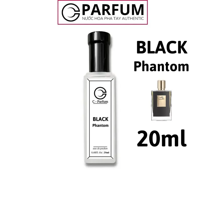 Nước hoa nam C-Parfum KlLlAN BLACK PHANTOM 20ml Quyến rũ sang trọng 0