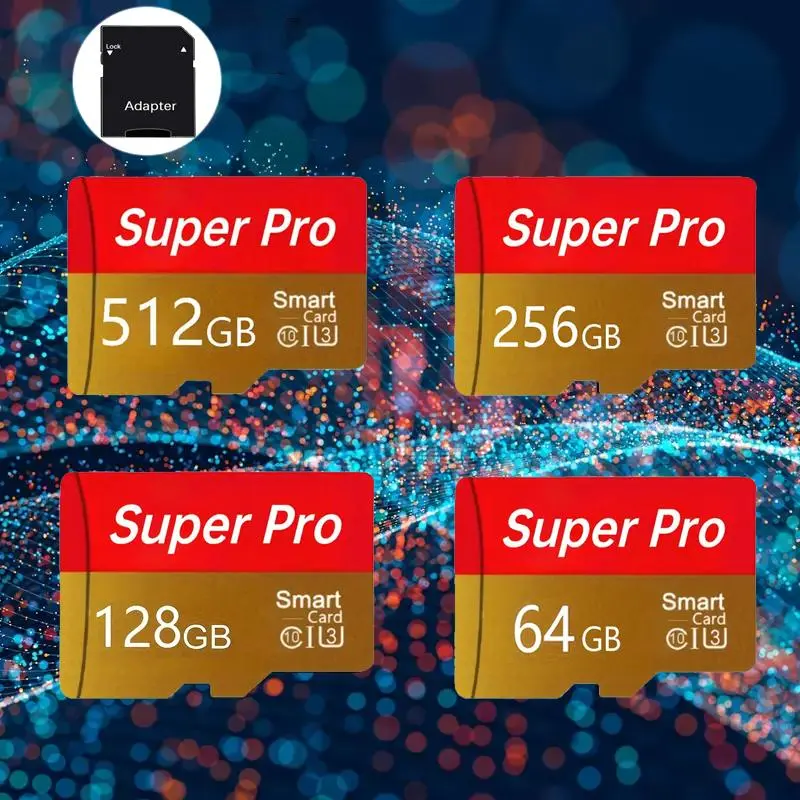 High-Speed Micro SD Card, 1 Count Video Compatible SD Card, Camera Accessories for Car Camera, Action Camera, Monitoring & Security