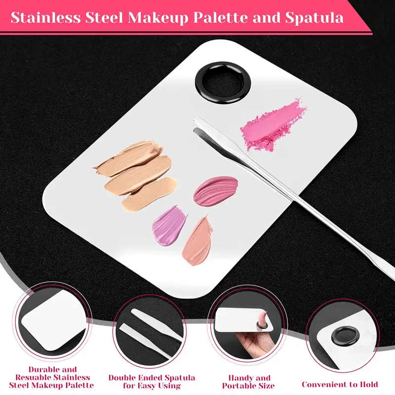 Mixed Styles Disposable Makeup Tool Set, 234pcs Makeup Tool Including Mascara Wands Eyebrow Brushes, Lip Brushes, Hair Clips, Fashion Makeup Tools for Women 8