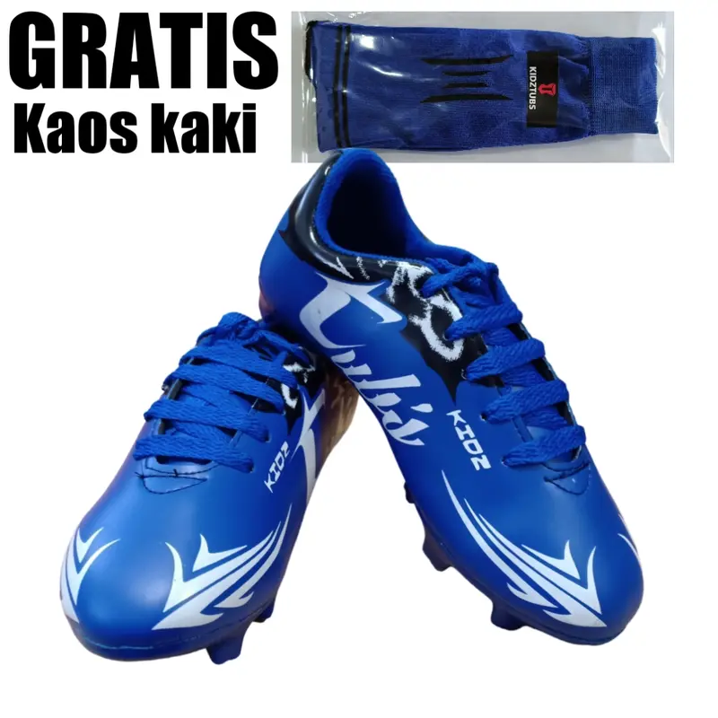Sepatu Sepak Bola Anak Laki Laki Usia 6-10 Tahun TK SD SMP Kelas 1 2 3 4 5 6 7 8 9 0 KIDZTUBS162592723 Outdoor Sport 4