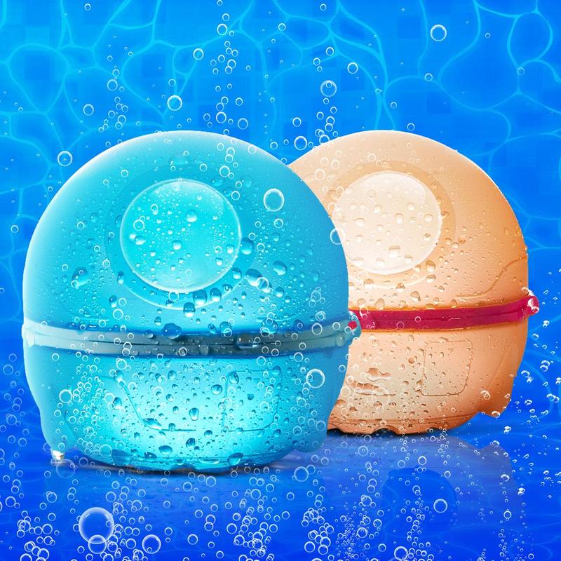 Product Introduction of Reusable Water Ball, Silicone Water Bomb with Mesh Bag, Water Balloon Toy For Pool Party, Water Play Colorful Water Balloons, Suitable for Boys and Girls 12