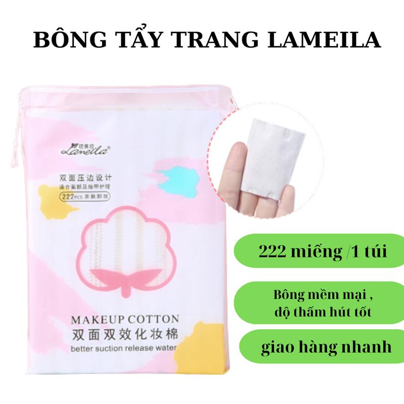 Combo 5 bịch Bông tẩy trang Lameila 1110 miếng Cosmetic