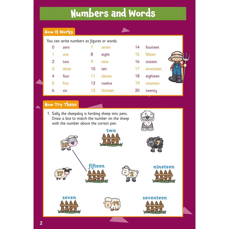 Maths Activity Book for Ages 5-6 (Year 1) 2