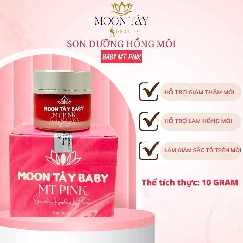 Son Dưỡng Hồng Môi BABY MT PINK ,chiết suất từ Dâu Tây.hỗ trợ Dưỡng ẩm và Hồng Môi .net 10 gram