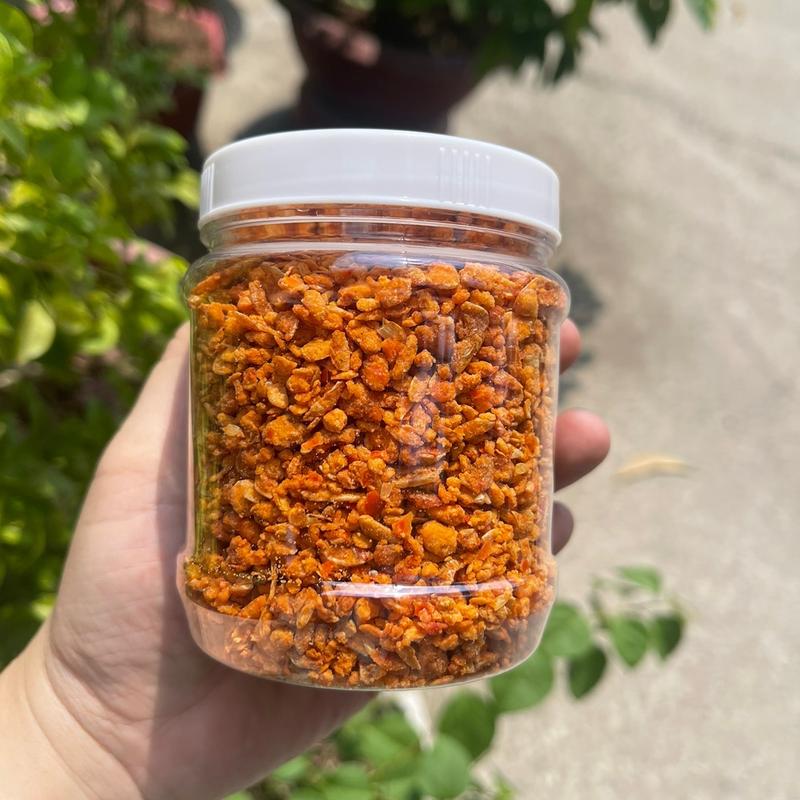  1 HỘP MUỐI TÉP SIÊU CAY VỊ TÔM CÓ TÉP NGUYÊN CON TÂY NINH  250GRAM 