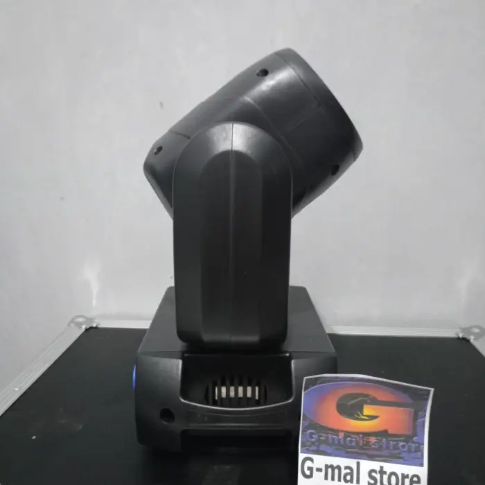 Paket lampu sorot moving head beam mini 100watt prisma 8gobos 2