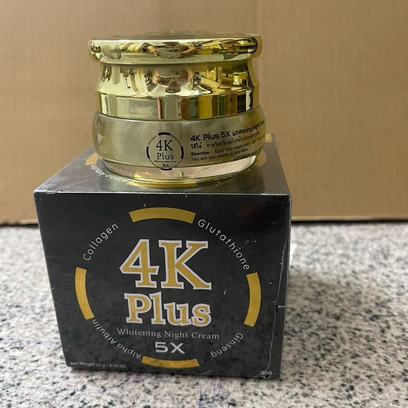 Kem dưỡng da mặt 4k plus màu đen 20g của Thái Skincare Dưỡng Ẩm Da Làm Đẹp Da Chăm Sóc Da