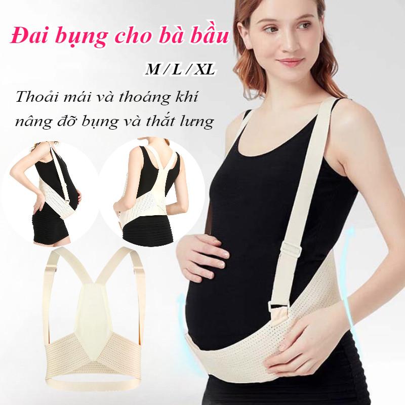 Đai Đỡ Bụng Bầu Thoải Mái Và Thoáng Khí Giảm Đau Lưng Đai Nâng Đỡ Bụng Bầu Giúp Mẹ Bầu Cảm Thấy Thoải Mái