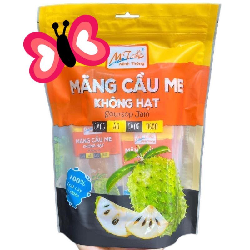 [Date 2026] Mứt Mãng Cầu Me Sấy Không Hạt Minh Thông Bịch 500 gam