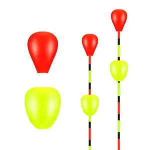 kambangan pelampung pancing undlup 1 set dengan manik manik anti badai untuk memancing di sungai kolam tambak waduk empang galatama galapung harian cocok untuk ikan mas nila Bawal lele dan banyak lagi berfungsi agar lebih jelas melihat respon ikan & umpan