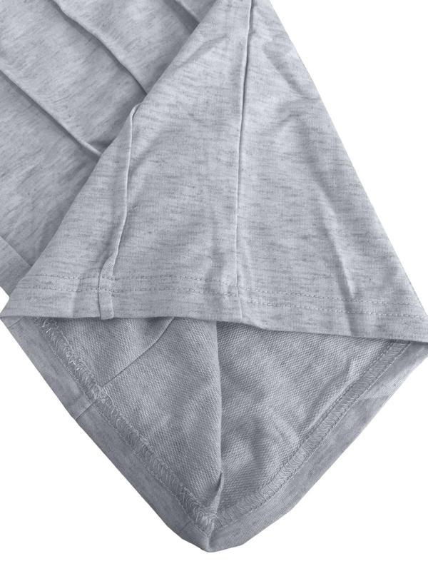 Women's Plain Plicated Drawstring Waist Straight Leg Pants, Casual Comfy Elastic Waist Pocket Trousers for Daily Wear, Vibrant Pants Women, Ladies Bottoms for All Seasons, Trousers for Women, Wide Legged Pants 2