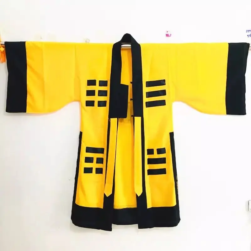Áo choàng Taoism, Bộ đầy đủ, Quần áo Bagua, Trang phục Halloween và Mao Shan, Thoáng khí, Thức ăn Nhẹ hình tám hình, Quần áo Taoism Lin Zhengying Nam 2