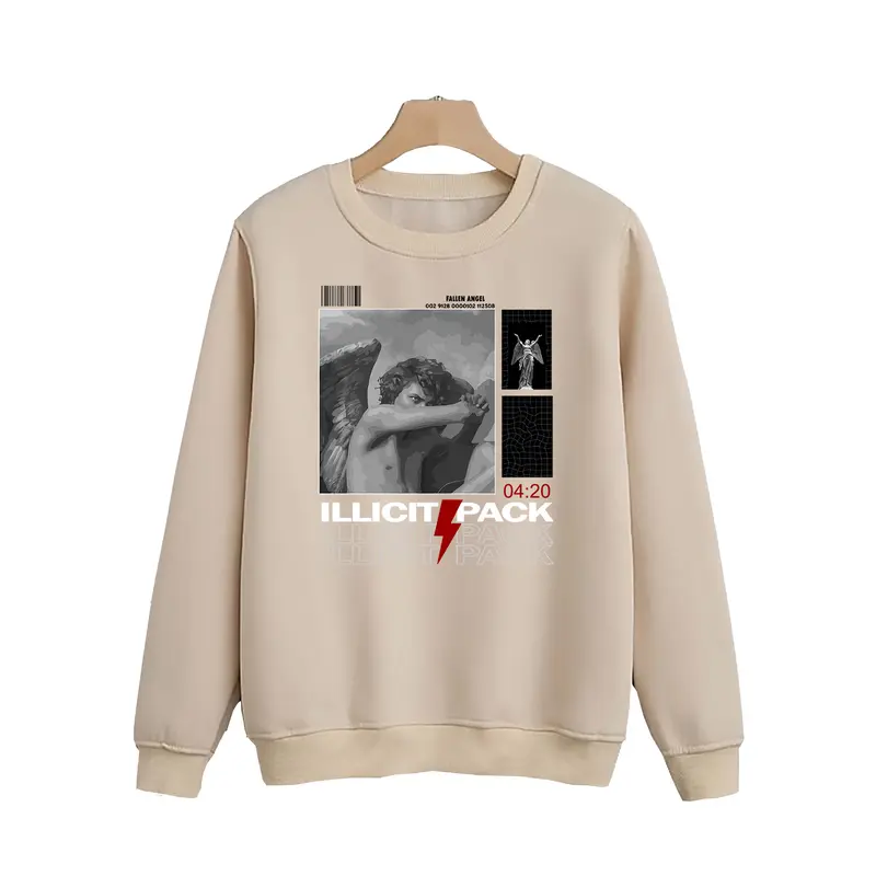 Sweater Unisex ILIIPACK Sweater Unisex M-XXL crewneck basic  fleece sweatshirt  sablon  distro tangan  panjang  pria  tebal Lokal 0