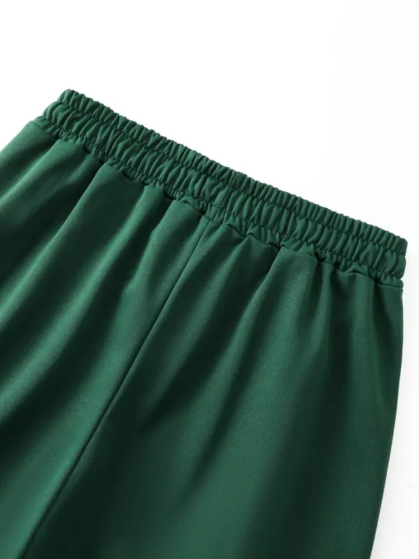 Women's Solid Color Drawstring Waist Shorts, Casual Comfy Breathable Pocket Shorts for Daily Wear, Ladies Bottoms for Summer 4